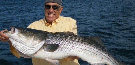 Elizabeth Islands 40 lbs striper